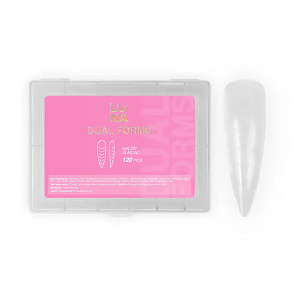 Lunamoon Dual Nail Forms Salon Almond