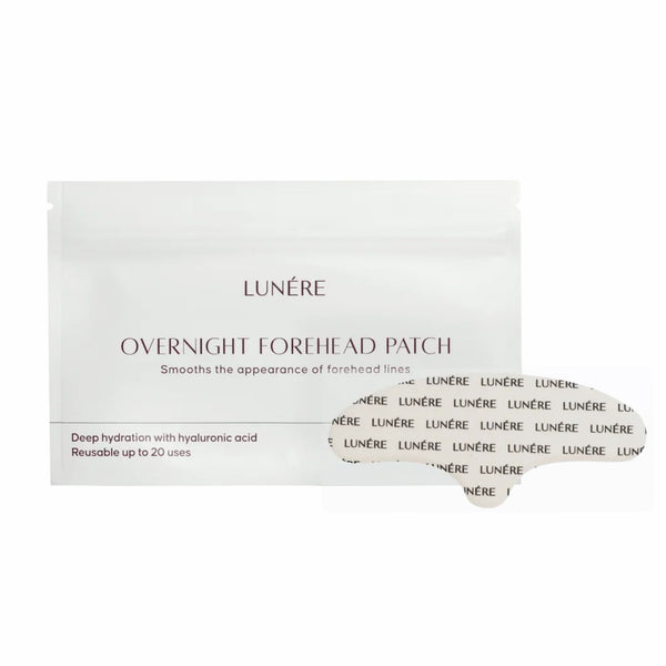 Lunere Overnight Forehead Patch, siliconen patch met hyaluronzuur