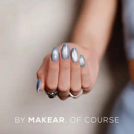 Makear Glow In Dark Cat Eye Gel Polish CL05 Manhattan Night