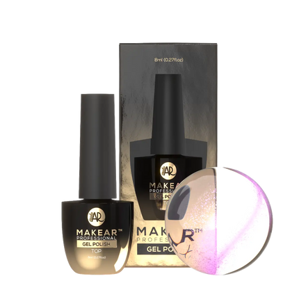 Makear No Wipe Cat Eye Top Coat Pink