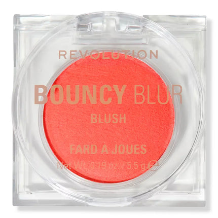 Makeup Revolution Bouncy Blur Blush Coral Blur Burst
