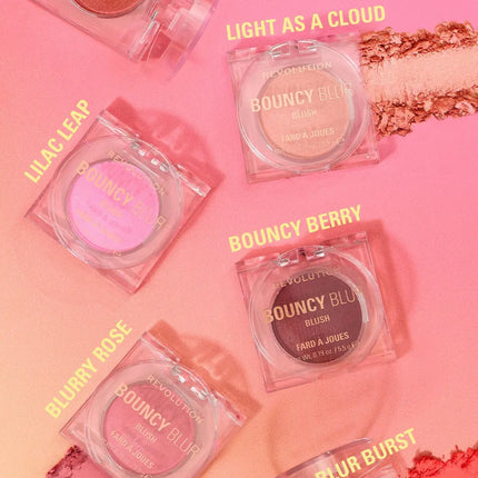 Makeup Revolution Bouncy Blur Blush Light As A Cloud Peachy Pink