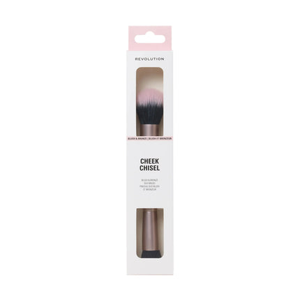 Makeup Revolution Cheek Chisel Blush & Bronze Duo Brush
