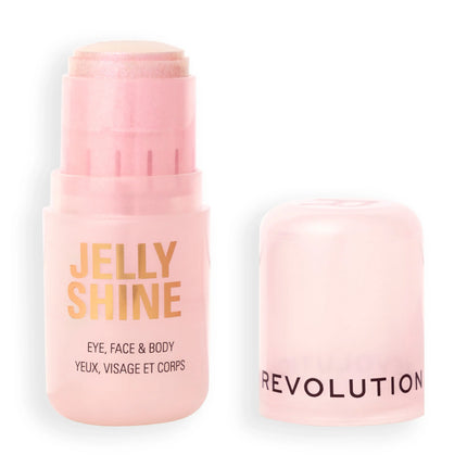 Makeup Revolution Jelly Shine Eye, Face & Body Highlight Stick Ethereal Pink