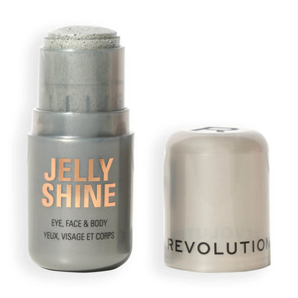 Makeup Revolution Jelly Shine Eye, Face & Body Highlight Stick Silver Moonlight