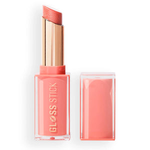 Makeup Revolution Pout Lip Gloss Stick Shimmer Peach Sorbet Nude