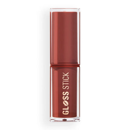 Makeup Revolution Pout Lip Gloss Stick Shimmer Toasted Caramel
