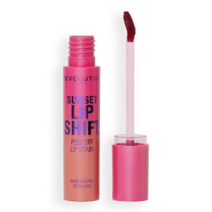 Makeup Revolution Sunset Lip Shift Peel Off Lip Stain Flushed Pink