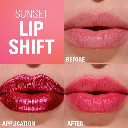 Makeup Revolution Sunset Lip Shift Peel Off Lip Stain Flushed Pink