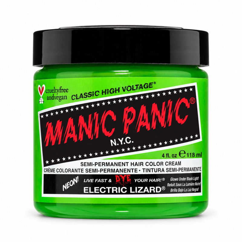 Manic Panic High Voltage Classic Cream Formula Electric Lizard, neon groene haarverf