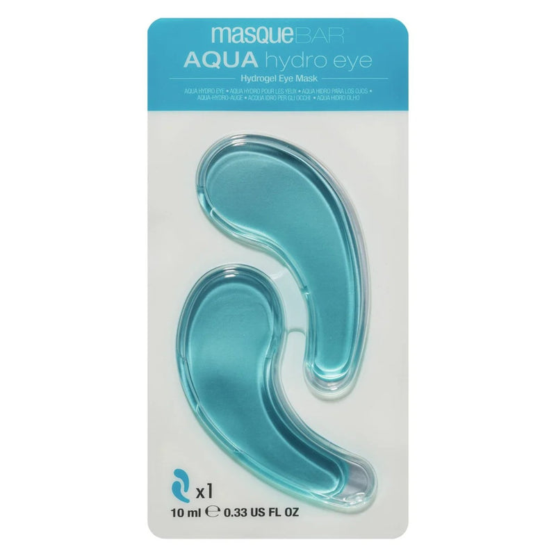 Masque Bar Eye Mask Aqua Hydrogel, hydraterend oogmasker met hyaluronzuur en collageen