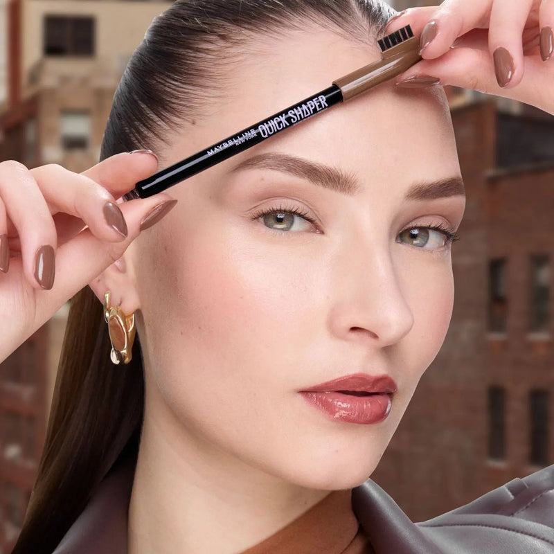 Maybelline Quick Shaper Eyebrow Pencil Blonde, wenkbrauwpotlood voor blonde wenkbrauwen, foto 4 van 4