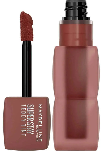 Maybelline Superstay Teddy 20 Mascara Tear Lipstick