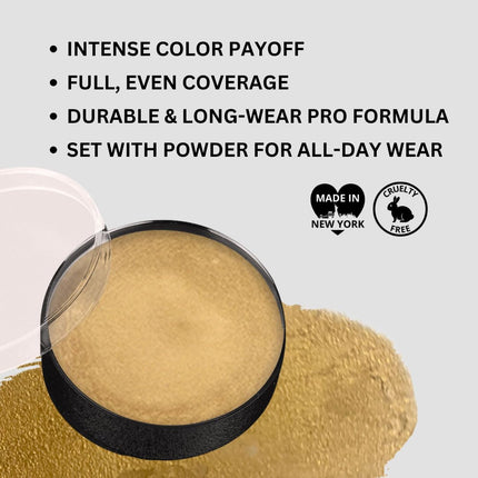 Mehron Makeup Color Cups Gold