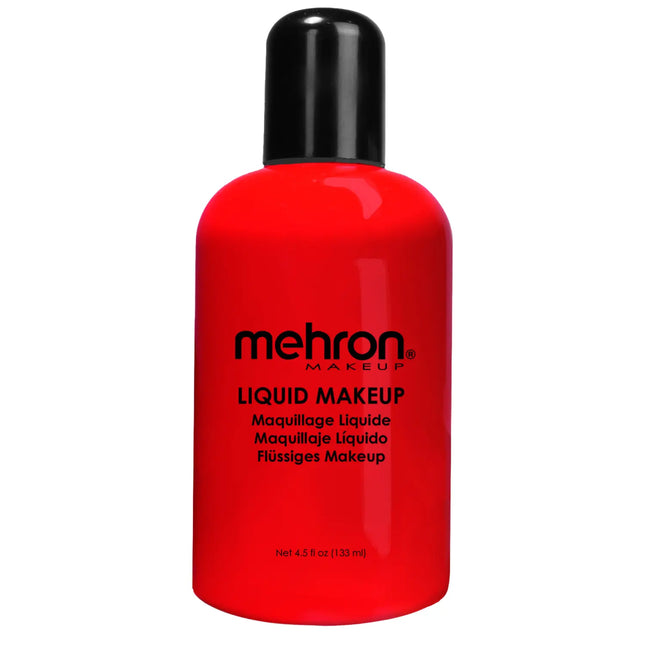 Mehron Makeup Liquid Makeup Red