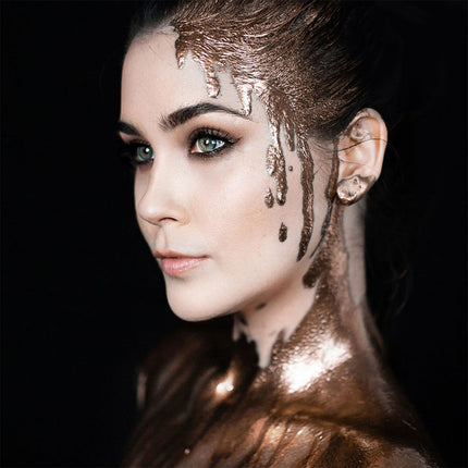 Mehron Makeup Metallic Powder Bronze