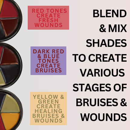 Mehron Makeup Pro FX Bruise Wheel