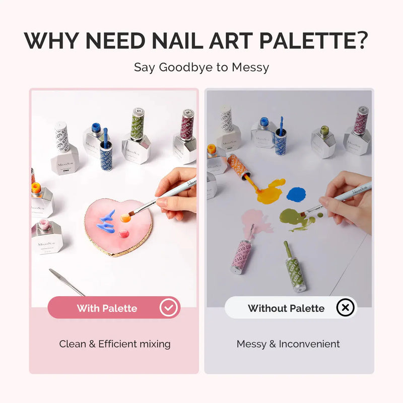 MelodySusie Premium Resin Nail Art Palette