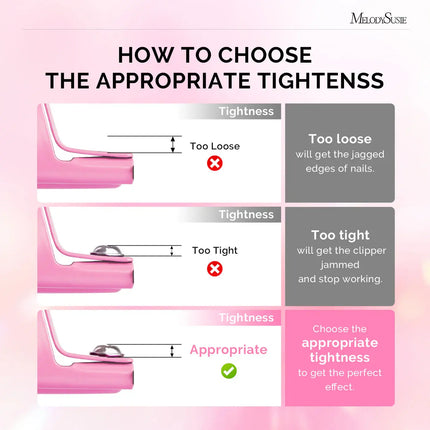 MelodySusie Stainless Steel Edge Cutter Pink