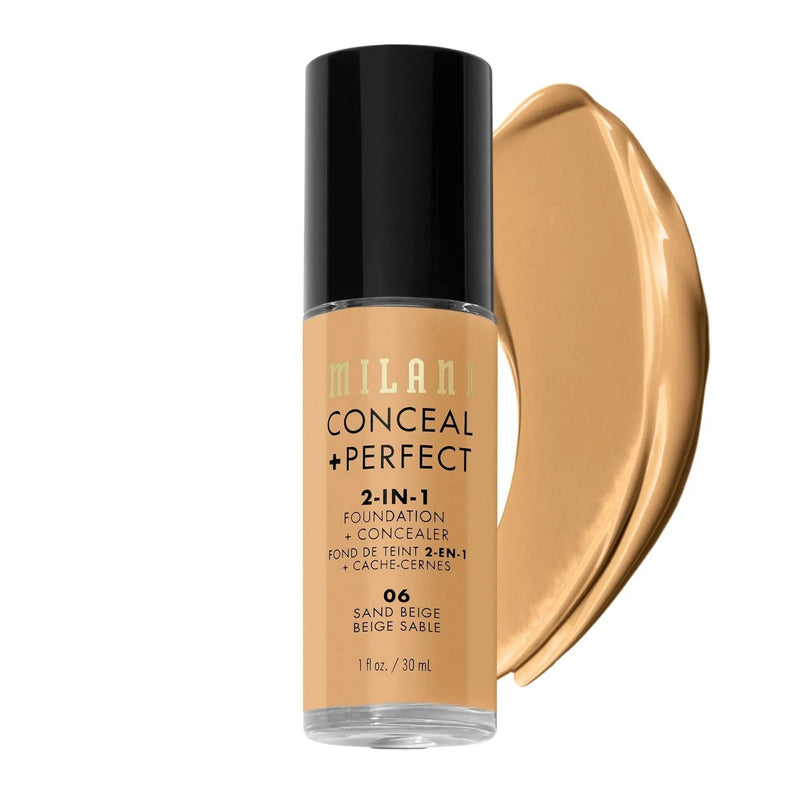 2-in-1 Foundation and Concealer 06 Sand Beige