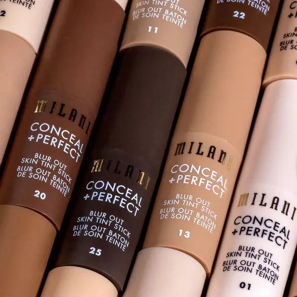 Milani Conceal + Perfect Blur Out Skint Tint 20 Deep Rich Red