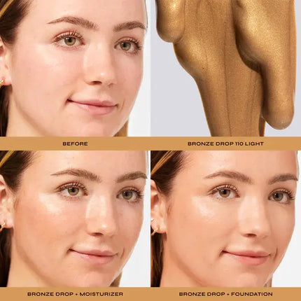 Milani Conceal + Perfect Sun Kissed Liquid Bronzing Drops 110 Light