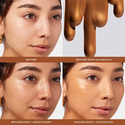 Milani Conceal + Perfect Sun Kissed Liquid Bronzing Drops 120 Medium