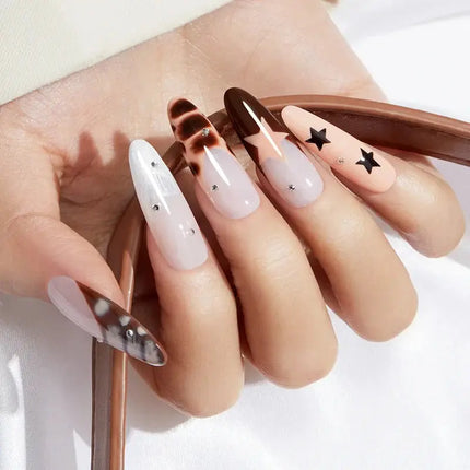 Modelones Gel Nail Polish Set Cocoa Cream