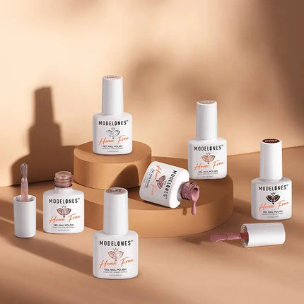 Modelones Gel Nail Polish Set Cocoa Cream