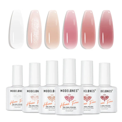 Modelones Gel Nail Polish Set Lunar Glow