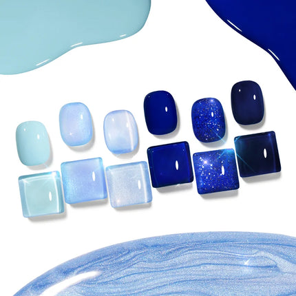Modelones Gel Nail Polish Set Take My Blues Away