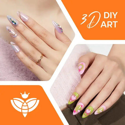 Modelones Sculpting 3D Nail Gel & Dual-ended Brush