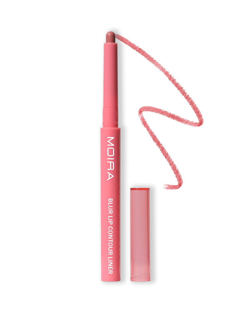 Moira Blur Lip Contour Liner 001 Tulip, lipliner met koepelvormige punt