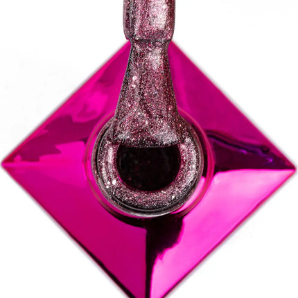 MollyLac Hybrid Gel Polish Cat Eye Foxy Eyes Blink Bling