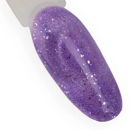 MollyLac Hybrid Gel Polish Cat Eye Foxy Eyes Purple Light