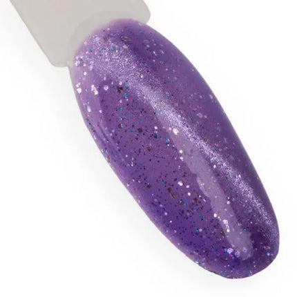 MollyLac Hybrid Gel Polish Cat Eye Foxy Eyes Purple Light