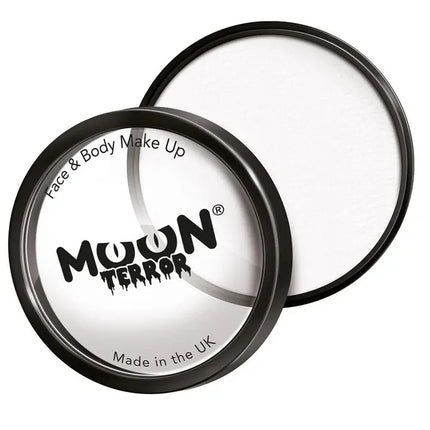 Moon Creations Moon Terror Halloween Pro Face Paint Cake Pots Wicked White