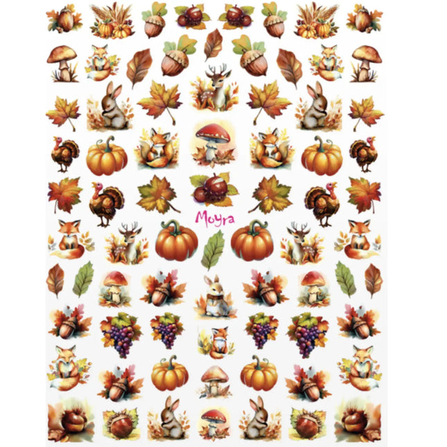 Moyra Self-adhesive Nail Sticker No. 23