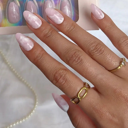 Nailday Soft Gel Press-On Nails Candy Clouds