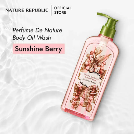 Nature Republic Perfume De Nature Body Oil Wash Sunshine Berry