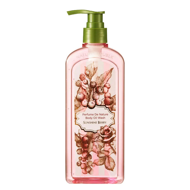 Nature Republic Perfume De Nature Body Oil Wash Sunshine Berry