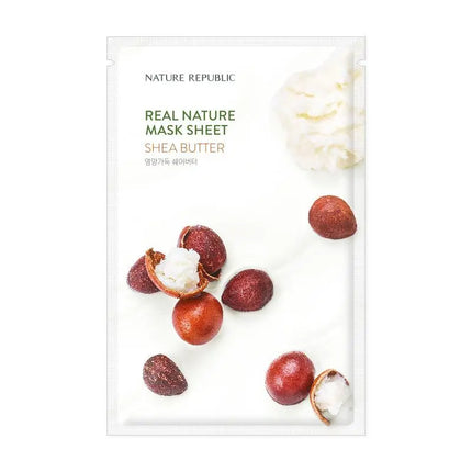 Nature Republic Real Nature Sheet Mask Shea Butter