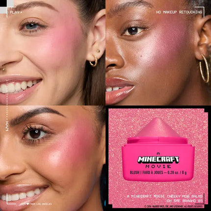 NYX Professional Makeup A Minecraft Movie Cheeky Mob Balms Blush Oh She Baaahd