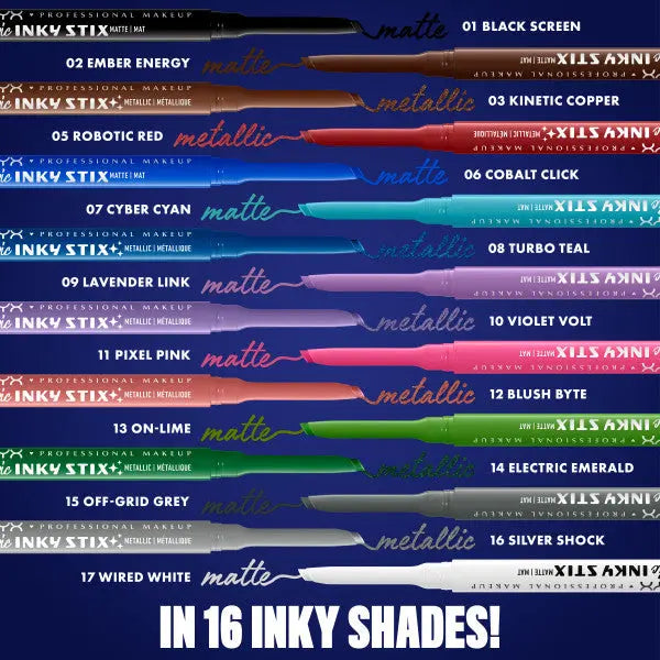 NYX Professional Makeup Epic Inky Stix Eyeliner Cobalt Click