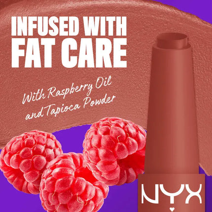 NYX Professional Makeup Fat Matte Smooth Color Lipstick Rose Robe