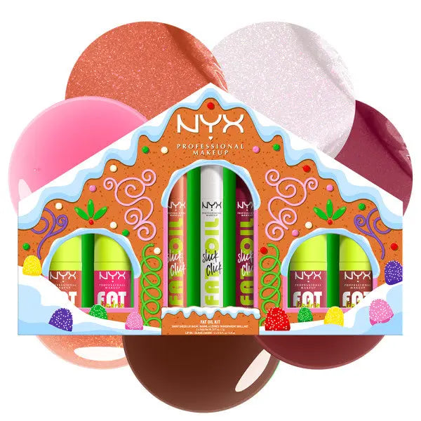 NYX Professional Makeup Holiday Fat Gingerbread House Kit