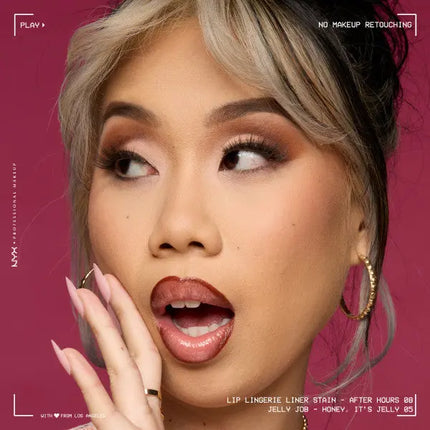 NYX Professional Makeup Lip Lingerie Lip Liner Stain After Hours