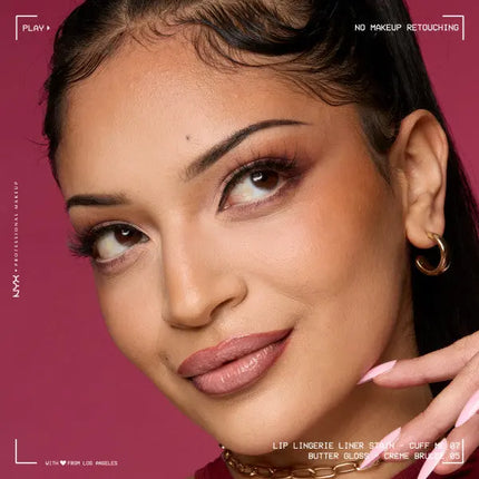 NYX Professional Makeup Lip Lingerie Lip Liner Stain Cuff Me