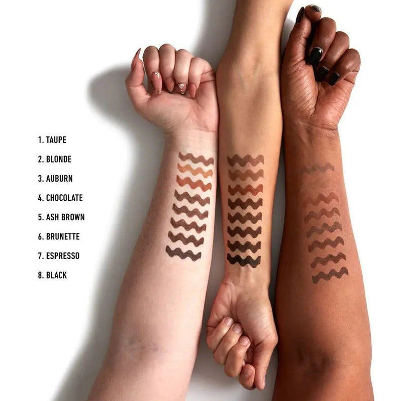 NYX Professional Makeup Micro Brow Pencil Chocolate, wenkbrauwpotlood met spoolie, foto 2 van 4