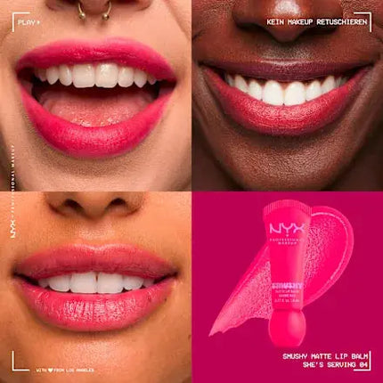 NYX Professional Makeup Smushy Matte Lip Balm She´s Serving